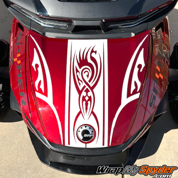 RT Frunk Racing Stripe Kit - Tribal 2020+ – WrapMySpyder