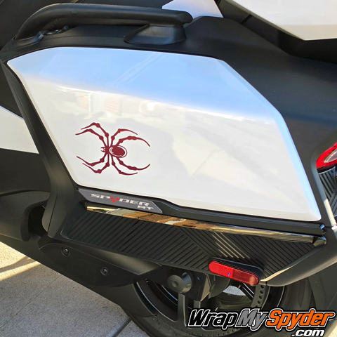 Bellerdine Spider Small Decal - Solid