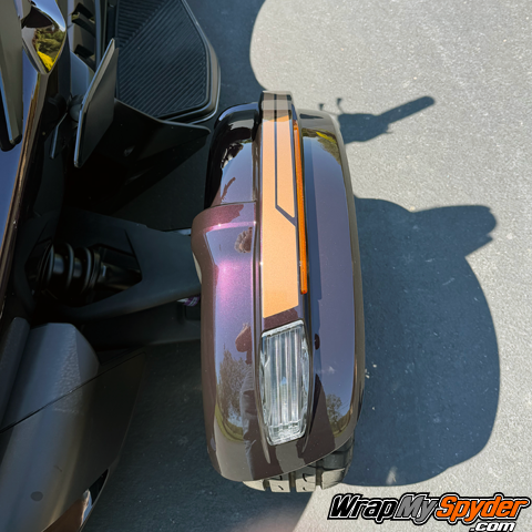 RT/F3 Fender Tops Racing Stripe Kits - Reverse Break - 2019+