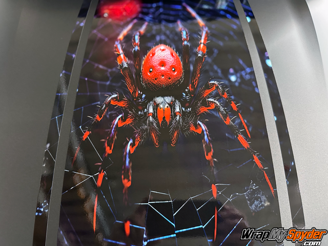 RT Frunk Racing Stripe Kit - Strawberry Spider - 2020+