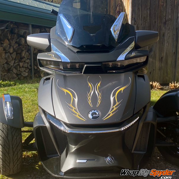 Can-am-Spyder-RT-2020-current-decal-set-Barbwire-101-Gold-Tone