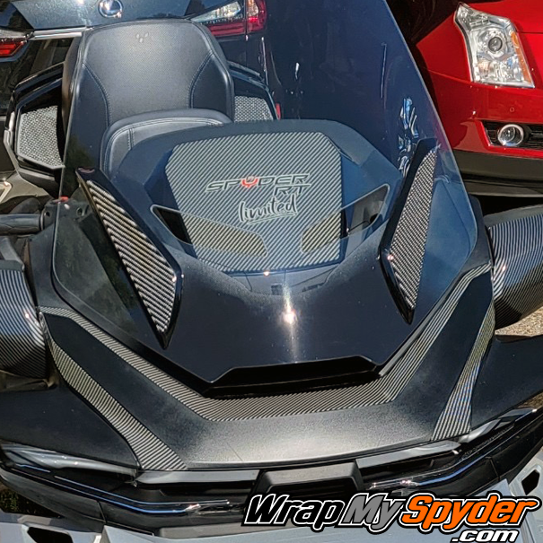 Can-am-Spyder-RT-RT-Limited-2020-to-current-Windshield-plate-behind-windshield