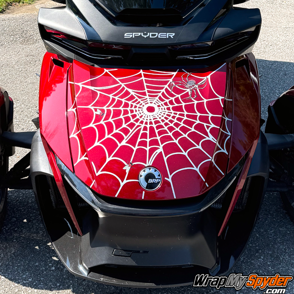 スパイダーウェブデザイン 2ポンド Decal Kit - Spider Fly Web – WrapMySpyder