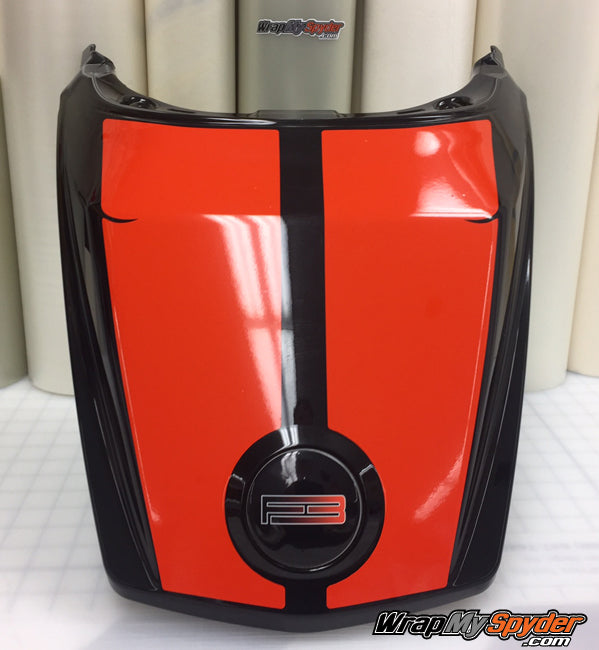 F3 T-L Le Mans tail stripe can am red