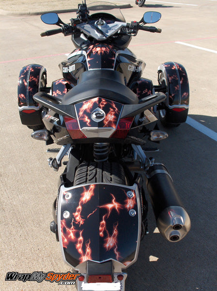 ST RS RSS GS Body Panel Insert Kit - Orange Stars Lightning