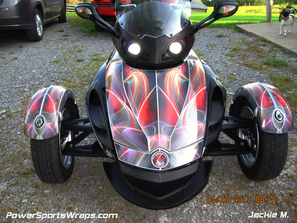 ST RS RSS GS Frunk Wrap - Pastel Lights