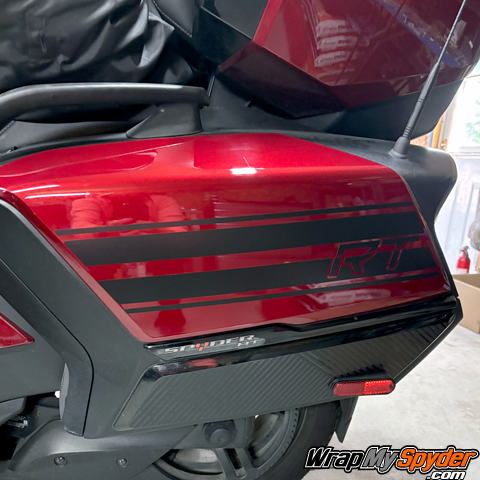 RT Saddlebag Racing Stripe Kit - GT Style - 2020+