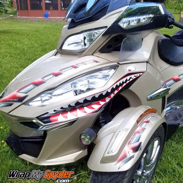BRP Canam Spyder-Teeth-for-Can-am-Spyder