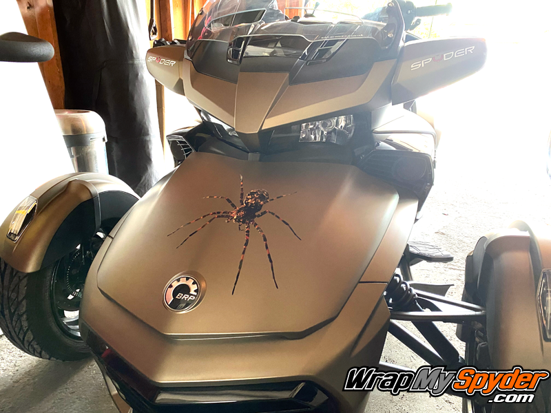 Wolf-Spider decal set for Can-am spyder F3