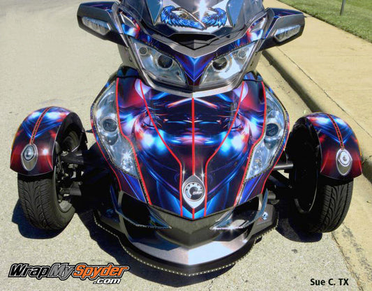 Can Am Spyder RT Hymanaius Wrap kit