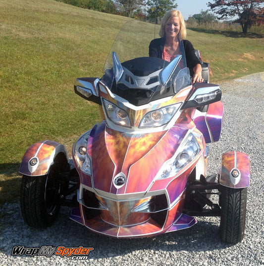 Can-am Spyder Vinyl Body Wrap