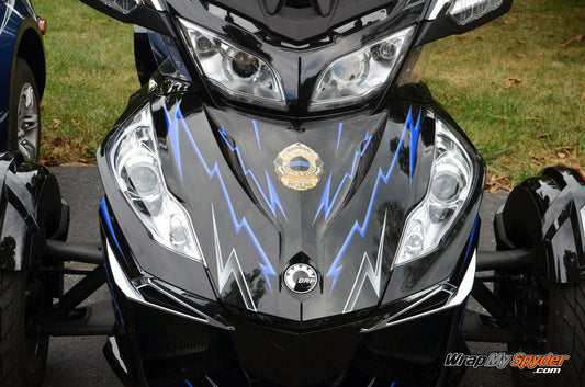 Can-Am Spyder custom decal, Spyder graphics,