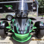 Can am Spyder RSS pre-cut graphics kit- Ghost Green Checkers