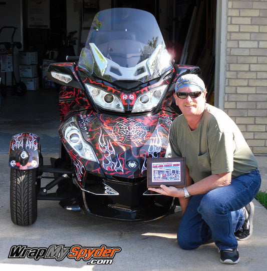 Can-am Spdyer RT Pre-Cut Leisuretime Wrap Kit