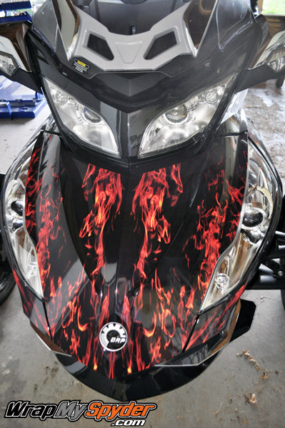 Can-am Spyder RT pre-cut True Fire Natural Flame Kit