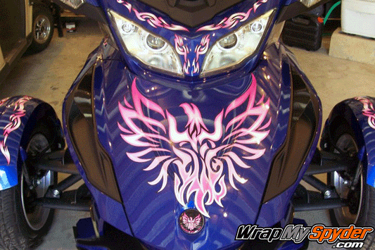 Can-am Spyder Phoenix Tribal Graphics Kit