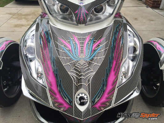 Can-am Spyder RS Feather Wings graphics kit