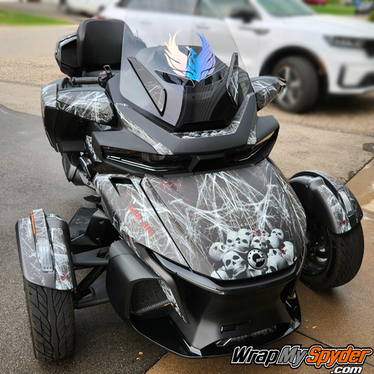 Can am Spyder STS Break Stripe decal kit