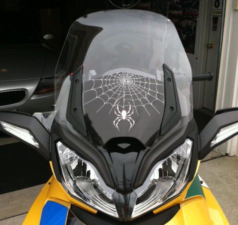 Spider Drop Windshield Blackout for Spyder ST