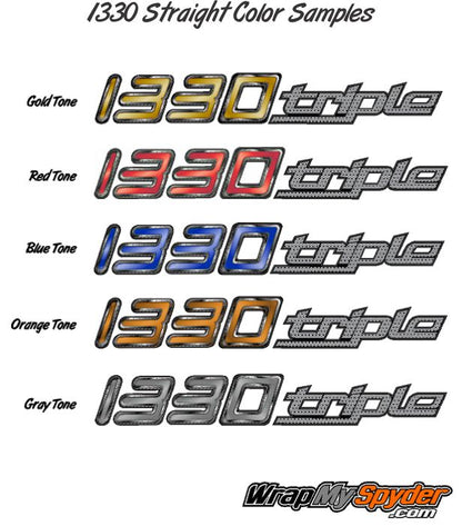 1330 Triple Decal Set