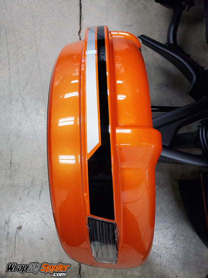 Fender Top stripe Reverse Break Stripe for 2019 Can-am Spyder