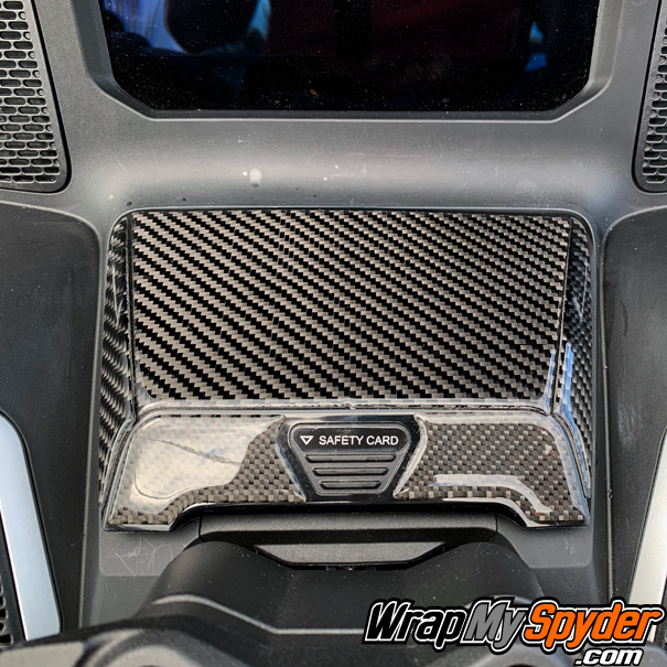 2020+-2021+-BRP-Can-am-Spyder RT- RT Limited Revised 3D-Domed-Glove-box-kit-5-piece-Glove-Box-kit