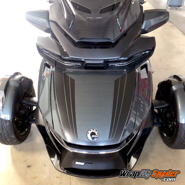2020 BRP Can-am Spyder RT Tri-Wing Racing stripe