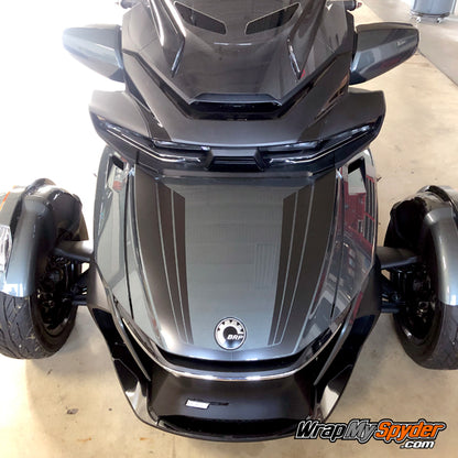 2020 BRP Can-am Spyder RT Tri-Wing Racing stripe
