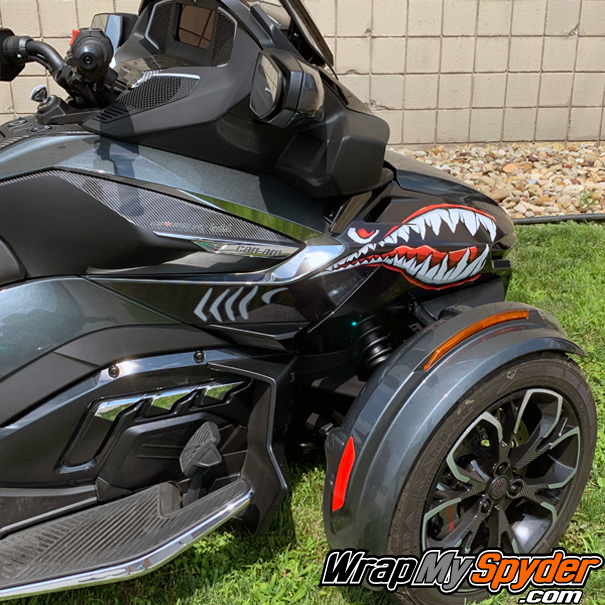 2020+-BRP-Can-am-Spyder-Shark-face-Spyder-Teeth-Kit