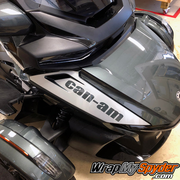 2020 BRP Spyder RT Intake panel racing stripe for the hood.