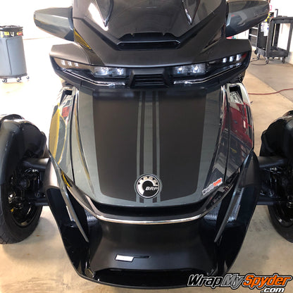 2020 BRP Spyder RT Daytona Racing stripes