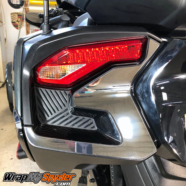2020 BRP can-am Spyder RT Chrome Tail Light Accent Kit