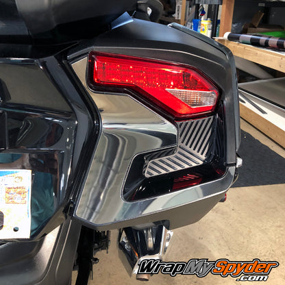 2020 BRP canam Spyder RT Chrome Tail Light Accent Kit