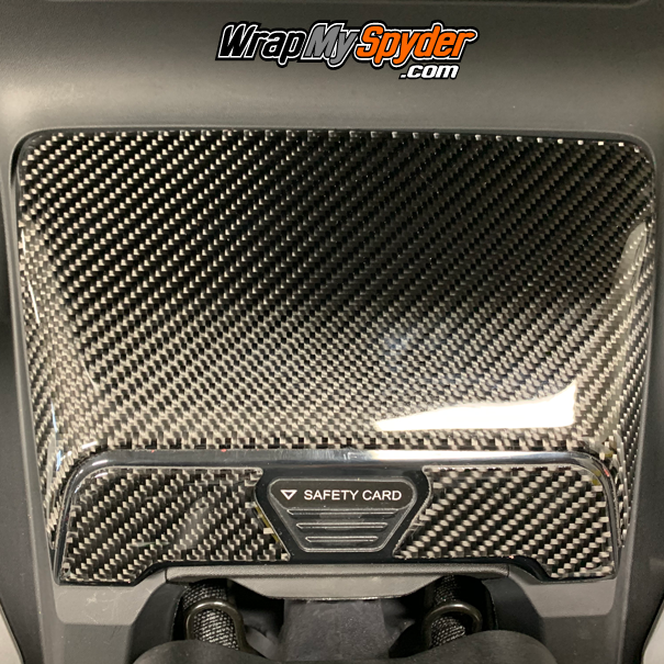 2020+-Can-am-Spyder-RT---RT-Limited-Real-Carnbon-Fiber-Domed-Glove-box-kit