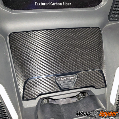2020-BRP Can-am Spyder RT-Glove-Box-Textured-Carbon-Fiber
