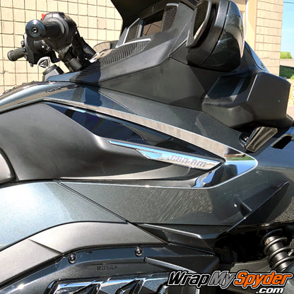 2020 Spyder Can-am RT Boomerang side sweep chrome insert