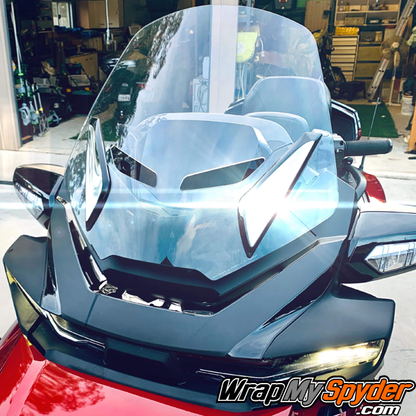 BRP Can-am Spyder 2020-Spyder-RT-Chrome-Windshield-Bracket Insert