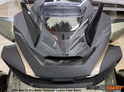 2020+-Spyder-RT-Faring-Accent-kit-sea-to-sky-with-textured-carbon-fiber-black