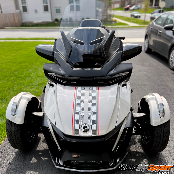 RT Racing Stripe Kit -Distressed Checkers - 2020+ – WrapMySpyder