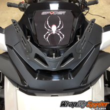 2020-Spyder-RT-Windshield-Plate-logo-Bellerdine-White-Red