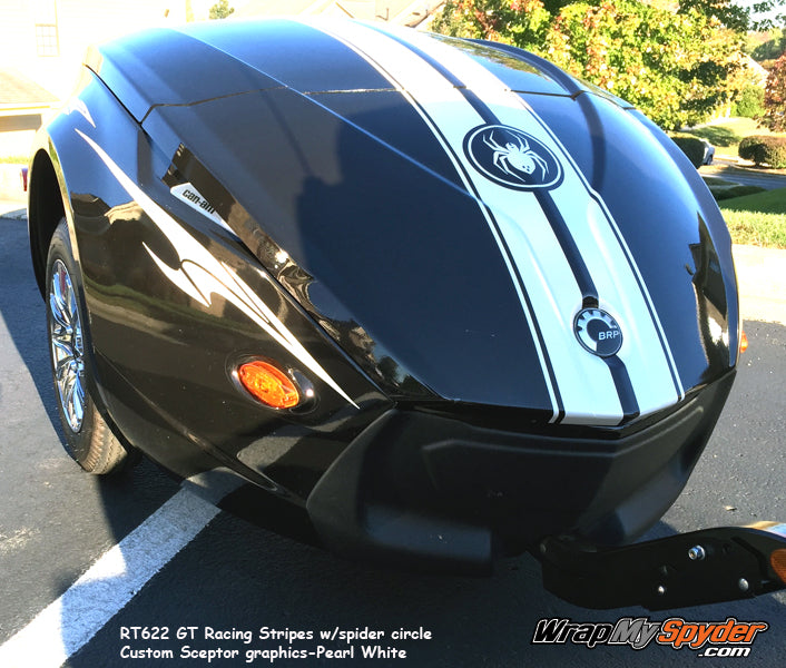 RT622 Trailer GT racing stripe graphics kit