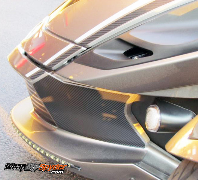 Air-dam louver CarbonFiber Insert
