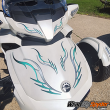 Aqua-Teal-graphics-kit-for-Can-am-Spyders-all-models