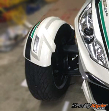 New Style Fenders Racing Stripe Kit - Break Stripe
