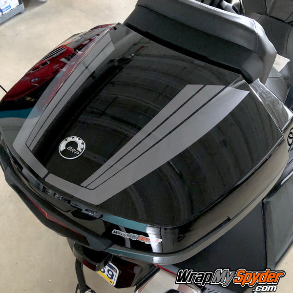 BRP Can-am Spyder F3 Limited - RT 2020+ Limited Tour Top Case Tri-Wing Stripe