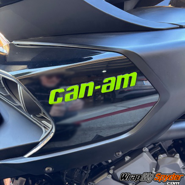 BRP-Can-am-Spyder-F3-Side-Panel-Text-Lime-Green