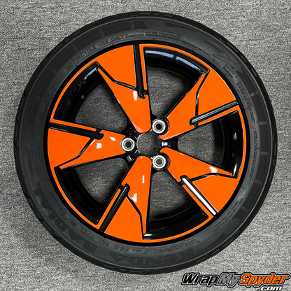BRP-Can-am-Spyder-F3-vinyl-wheel-insert-wrap-kit-Inner-and-outer--section-Orange