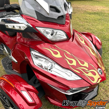 BRP-Can-am-Spyder-RT-2010-2019-21-Flame-kit-Gold-and-Black