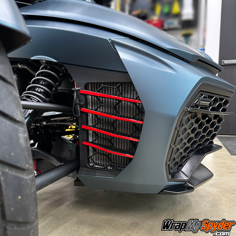 F3 Radiator Grill Bar Accent Decal