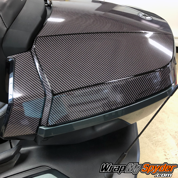 BRP-Can-am-Spyder-Tour-Top-Case-Digital-Carbon-Fiber-pre-cut-scratch-protection-kit